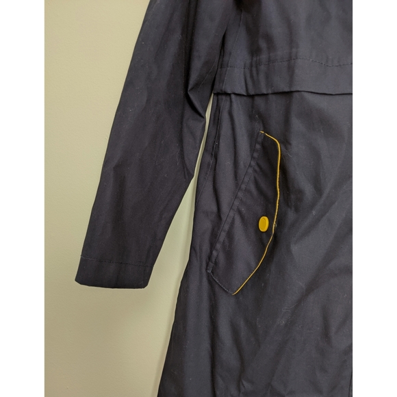 Boden Lawrence Waterproof Raincoat Navy 